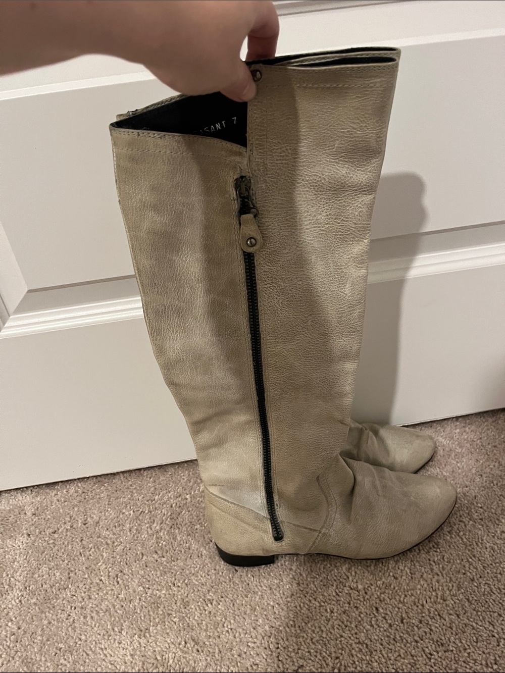 RARE- Steve Madden artisan leather boots made in Romania. Size 7 US/ 37
